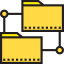 File sharing biểu tượng 64x64