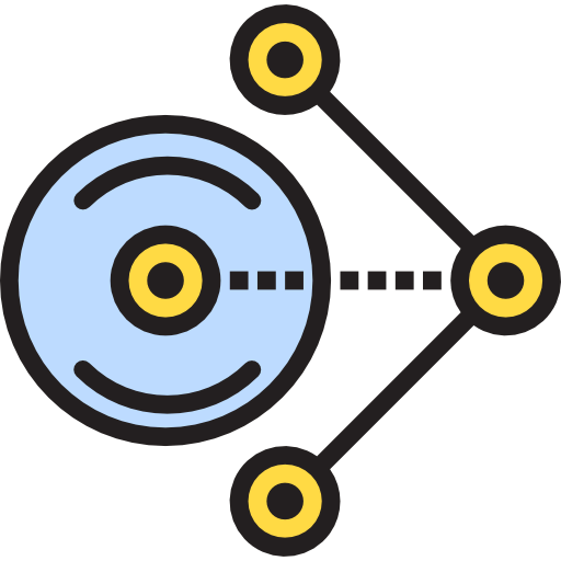 Data sharing icon