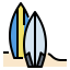 Surf board ícono 64x64