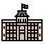 Iolani palace icon 64x64