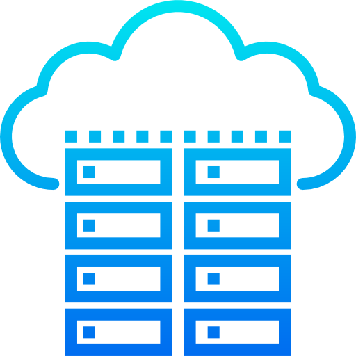 Cloud storage icône