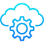 Cloud computing アイコン 64x64