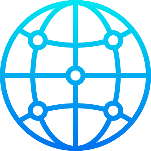 Global network icon
