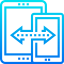 Data transfer icon 64x64