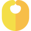 Baby bib icon 64x64