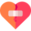 Broken heart icon 64x64