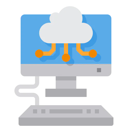 Cloud computing ícone