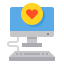Online dating icon 64x64