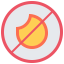 No fire allowed Ikona 64x64