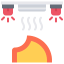 Smoke detector icon 64x64
