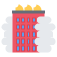 Burning building іконка 64x64