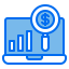 Money growth icon 64x64
