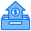 Money growth icon 64x64