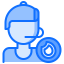 Call center agent icon 64x64