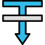 Down arrow icon 64x64