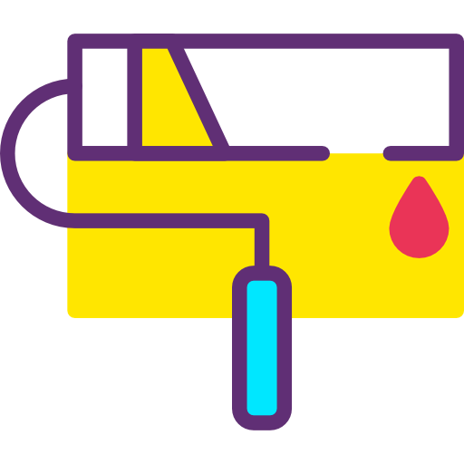 Paint roller icon