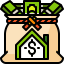 Money bag icon 64x64