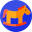 Rocking horse icon 64x64