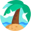 Palm tree icon 64x64