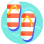 Flip flops icon 64x64