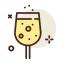 Wine glass icon 64x64