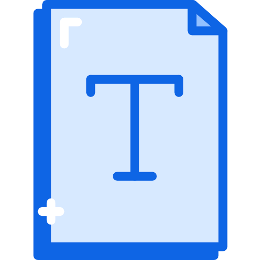 Text icon