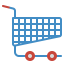 Shopping cart icon 64x64