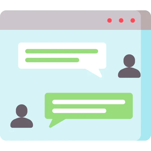 Chatting icon