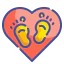 Footprints ícono 64x64
