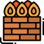 Firewall Symbol 64x64