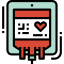 Blood bag icon 64x64