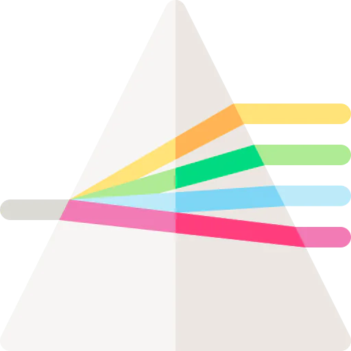 Triangular prism icon