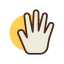Five fingers 图标 64x64