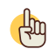 Finger icon 64x64