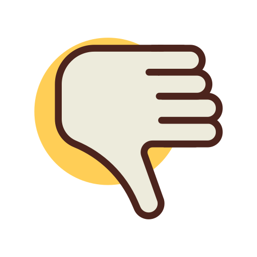 Dislike icon