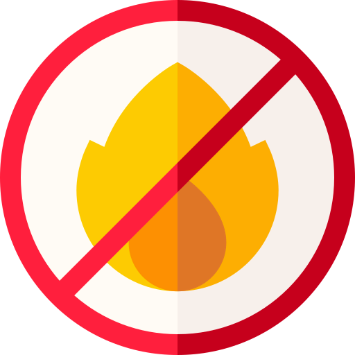 No fire icon