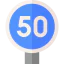 Speed limit icon 64x64