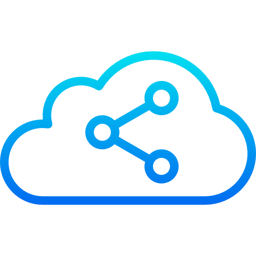 Cloud computing ícone