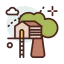 Tree house icon 64x64