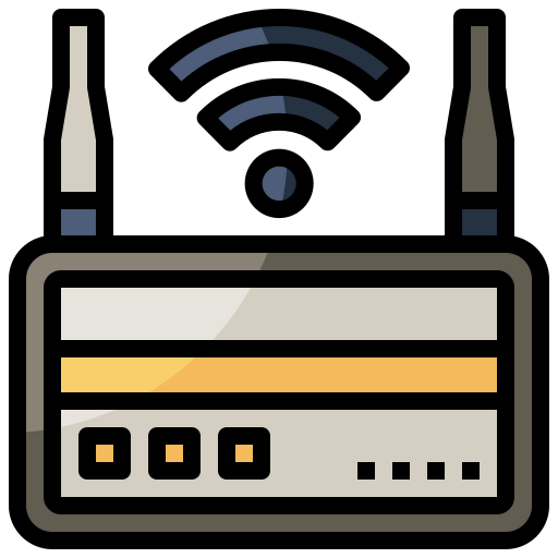 Wireless router icon