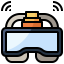 Vr glasses icon 64x64