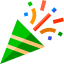 Confetti icon 64x64