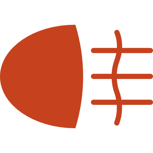 Fog light icon
