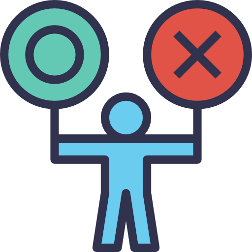 Decision making icon