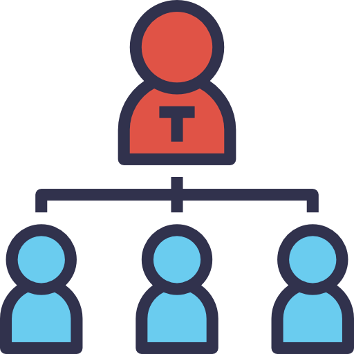Hierarchical structure icon
