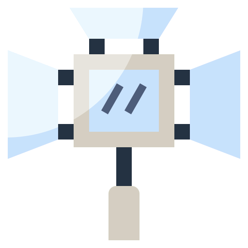 Camera flash Symbol