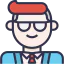 Бизнесмен иконка 64x64