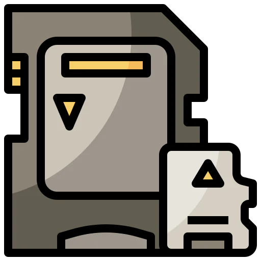 Memory card icon