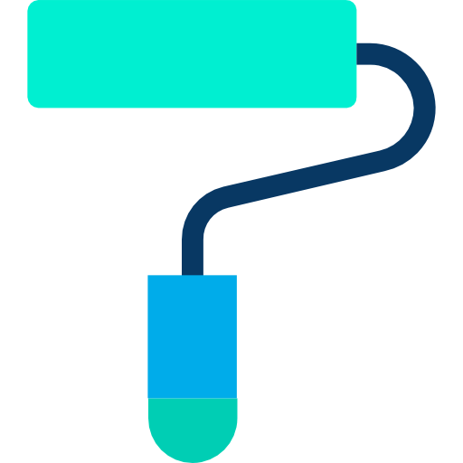 Paint roller icon