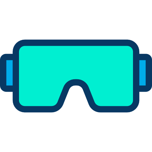 Protector glasses icon
